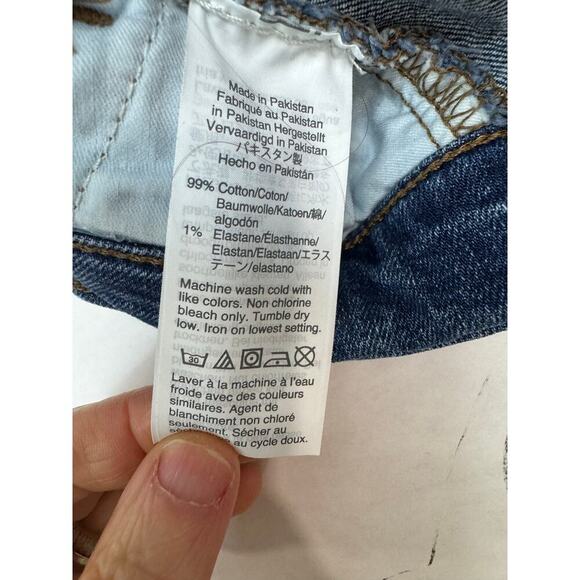 J.Crew Wide Leg Crop Jeans Medium Wash High Rise Women's Size 30 - Picture 9 of 10